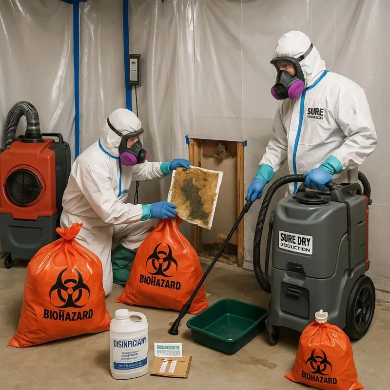 Contaminated Water Handling Protocols process in Panthersville, GA