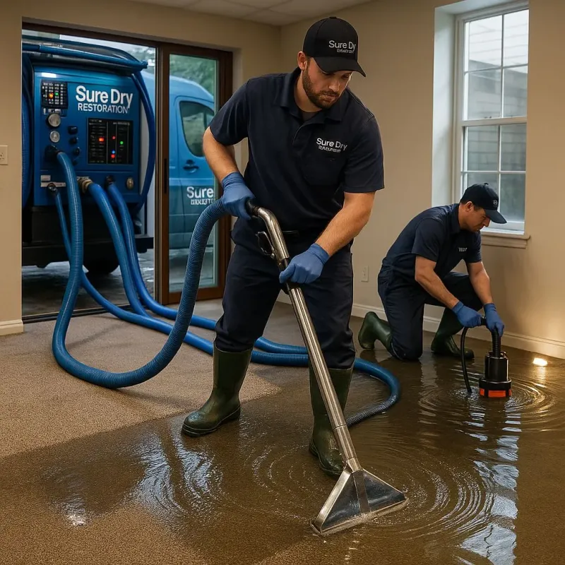 Water Extraction and Removal process in Panthersville, GA